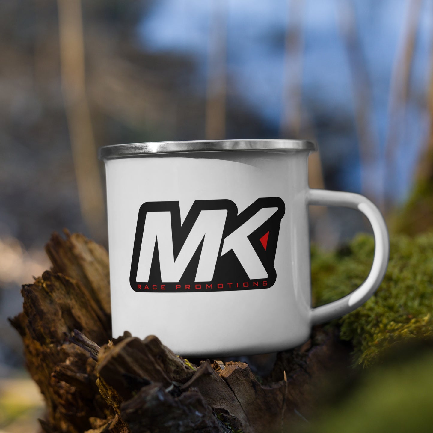 MK Enamel Mug