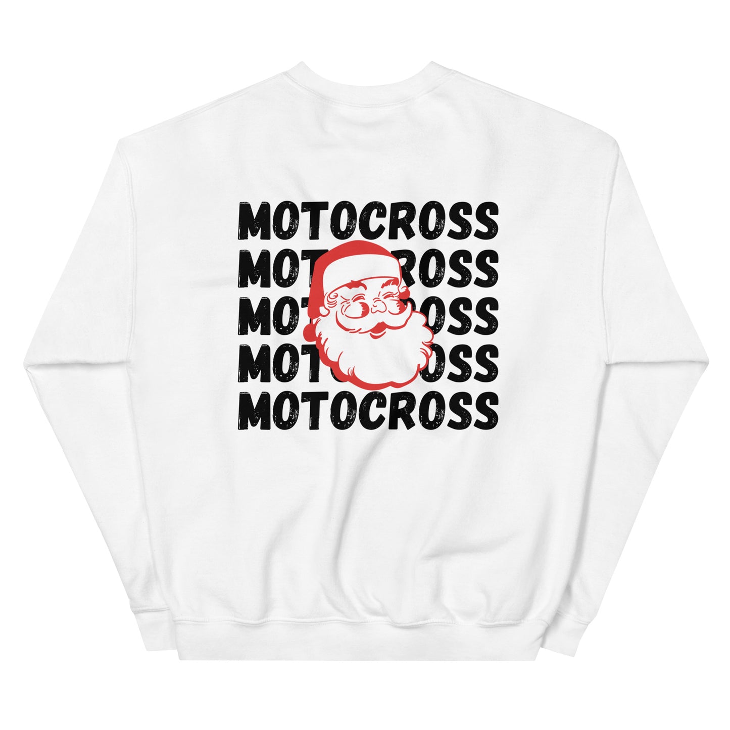 Santa Motocross Crewneck