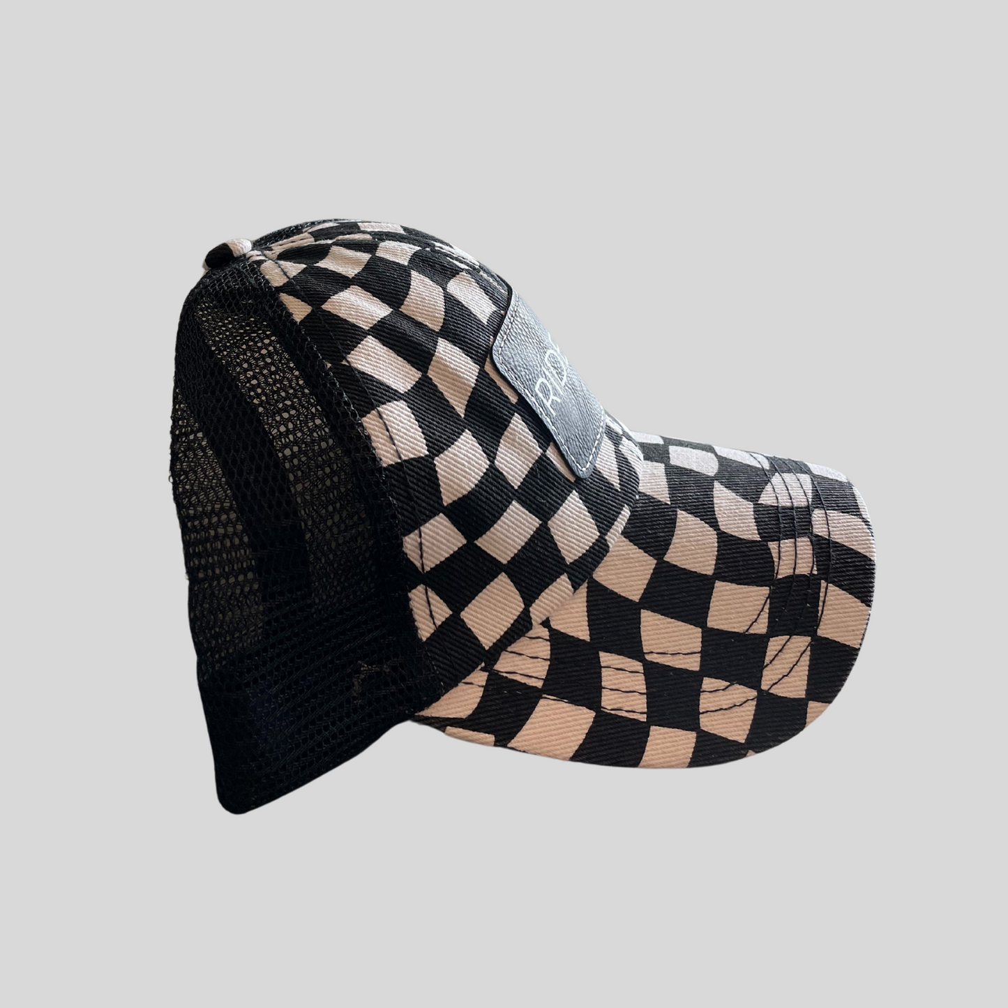 Checkered Crisscross Hat