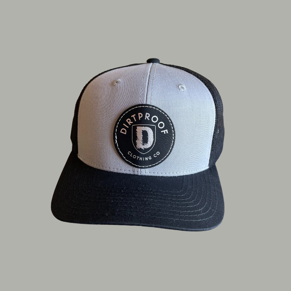 Black and Grey Classic Trucker Hat