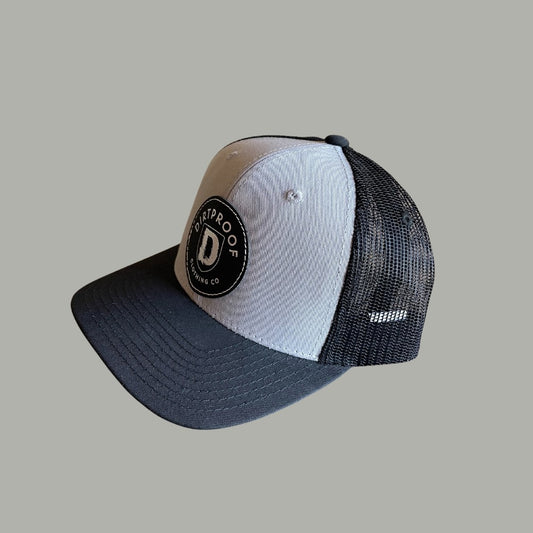 Black and Grey Classic Trucker Hat