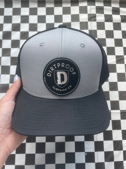 Black and Grey Classic Trucker Hat