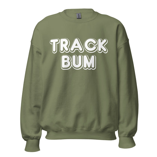 Track Bum Crewneck Sweatshirt