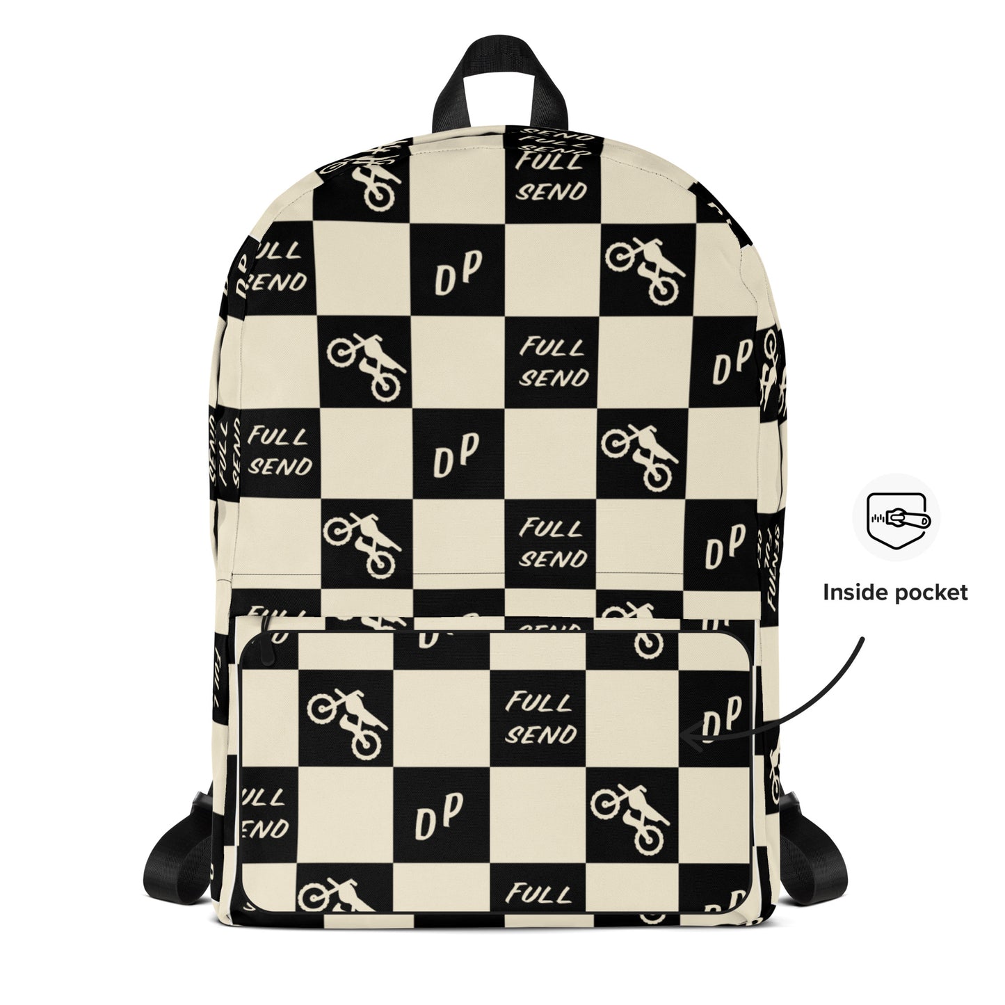 Full Send Checkered Backpack