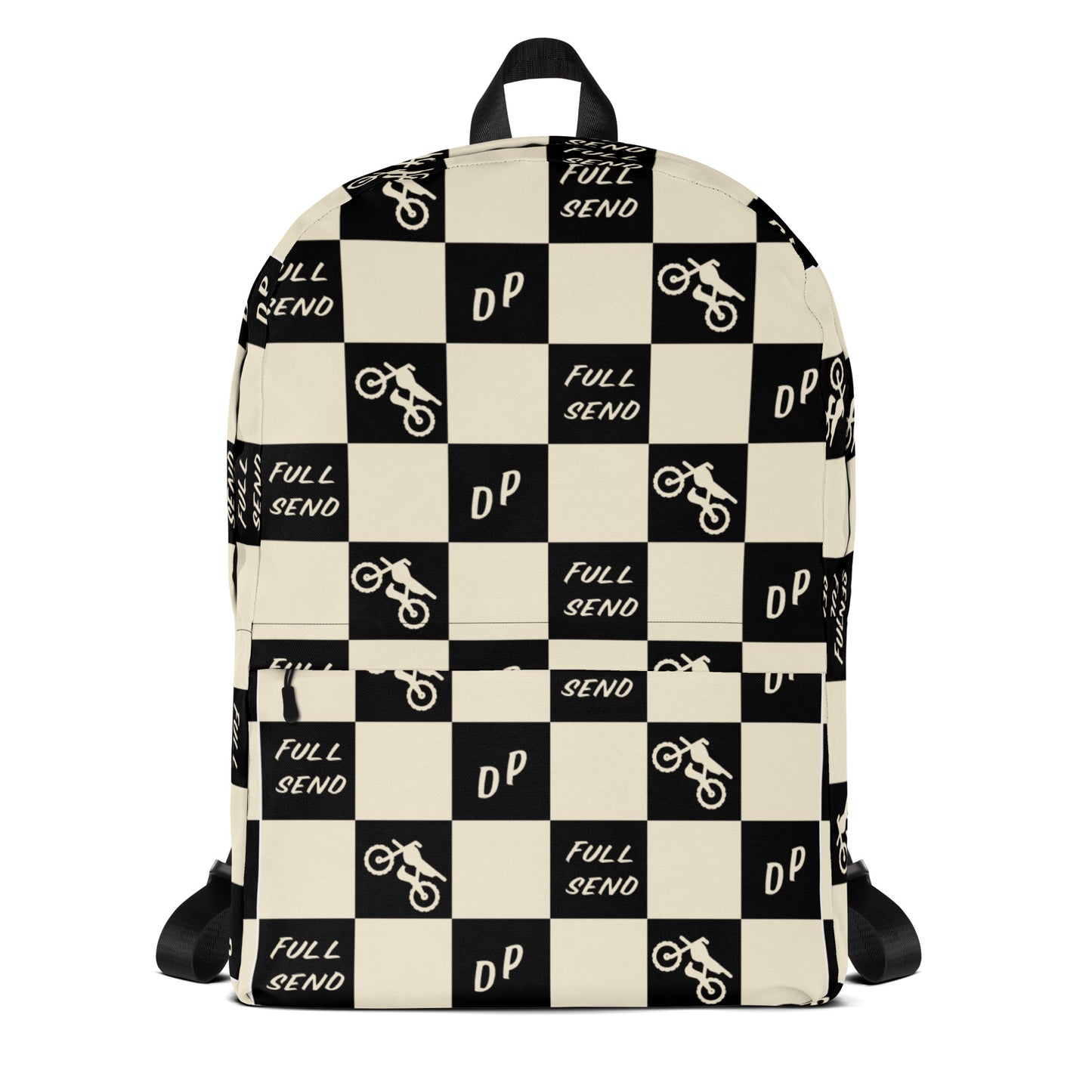 Full Send Checkered Backpack