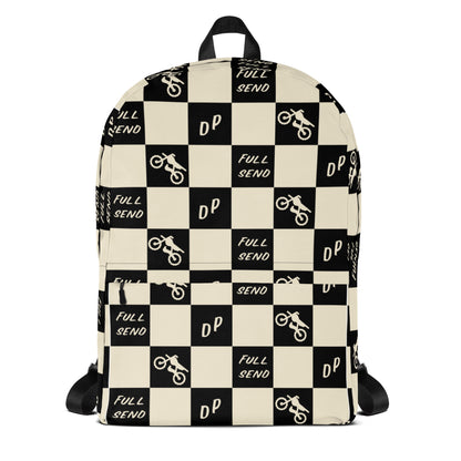 Full Send Checkered Backpack