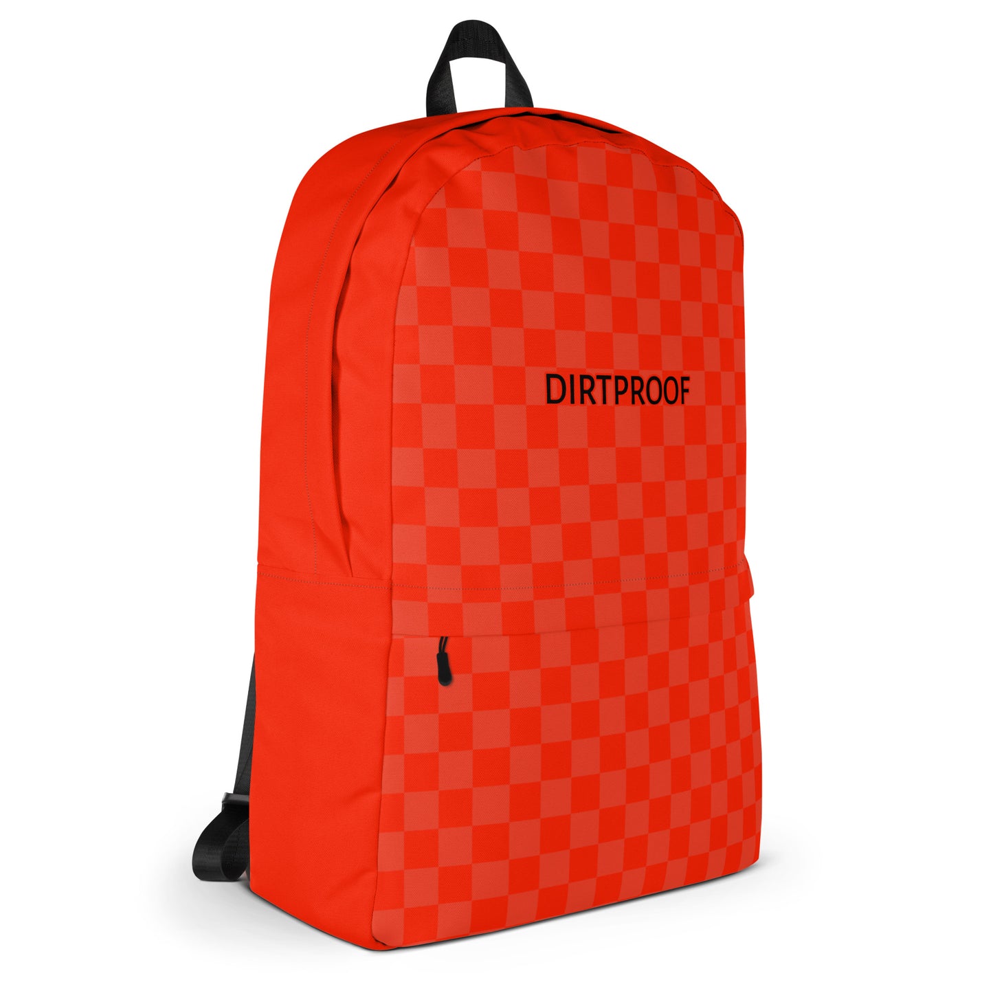 Red Checkered Backpack