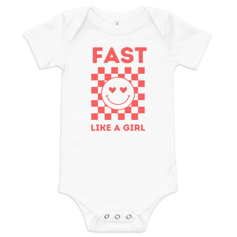 Fast Like a Girl Onesie