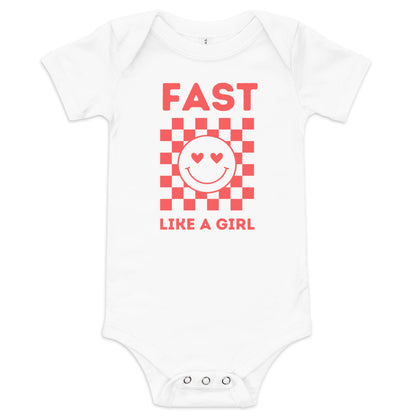 Fast Like a Girl Onesie