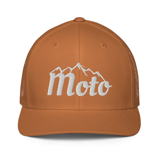 Closed-back Moto Hat