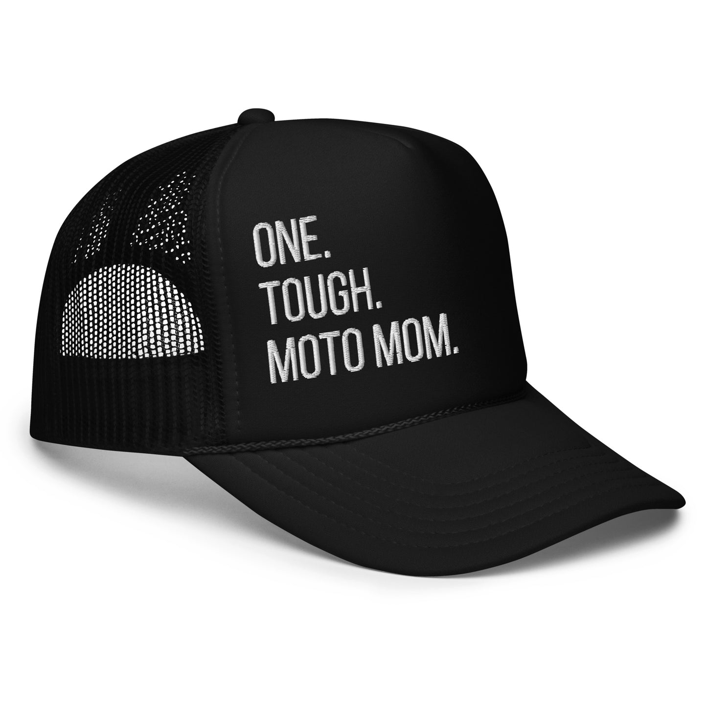 Tough Mom Embroidered Foam Trucker Hat