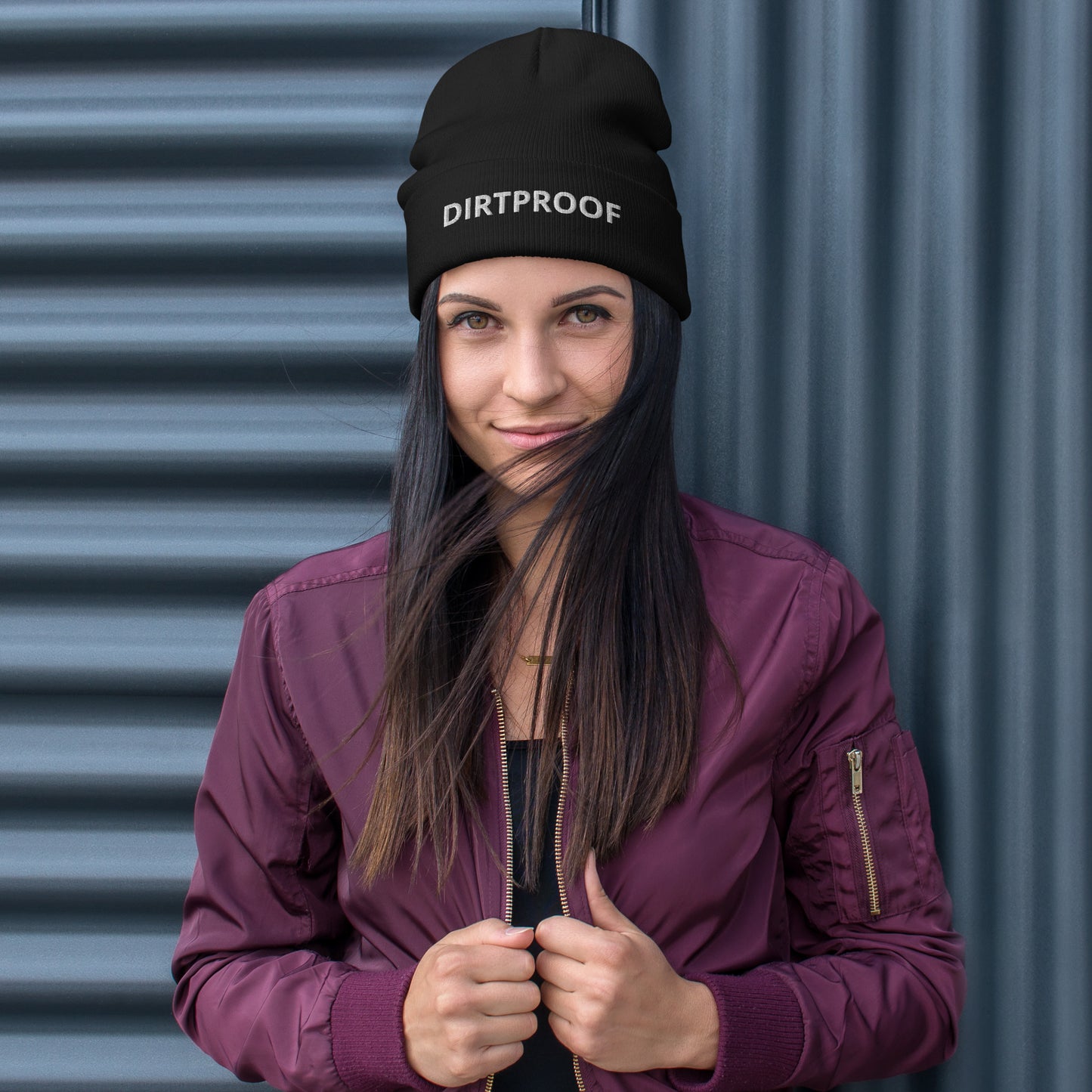 DirtProof Embroidered Beanie