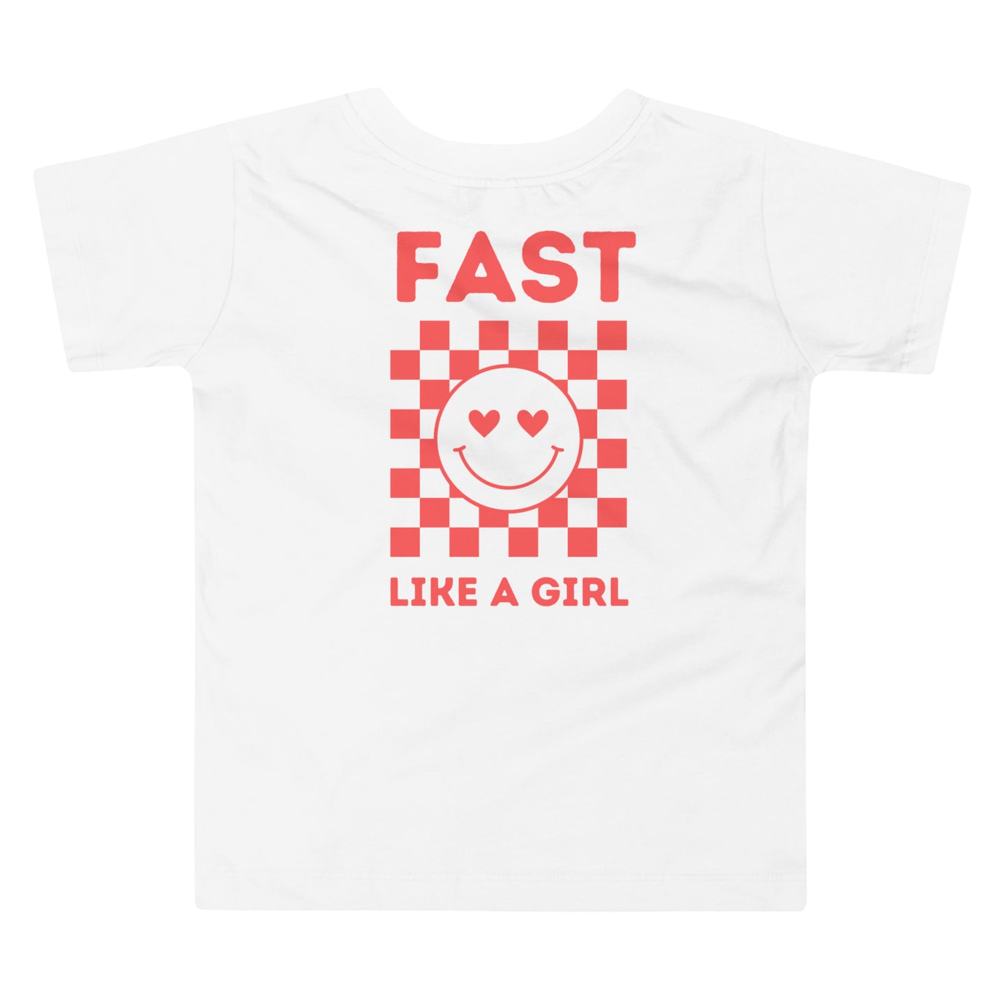 Fast Like a Girl Toddler Tee