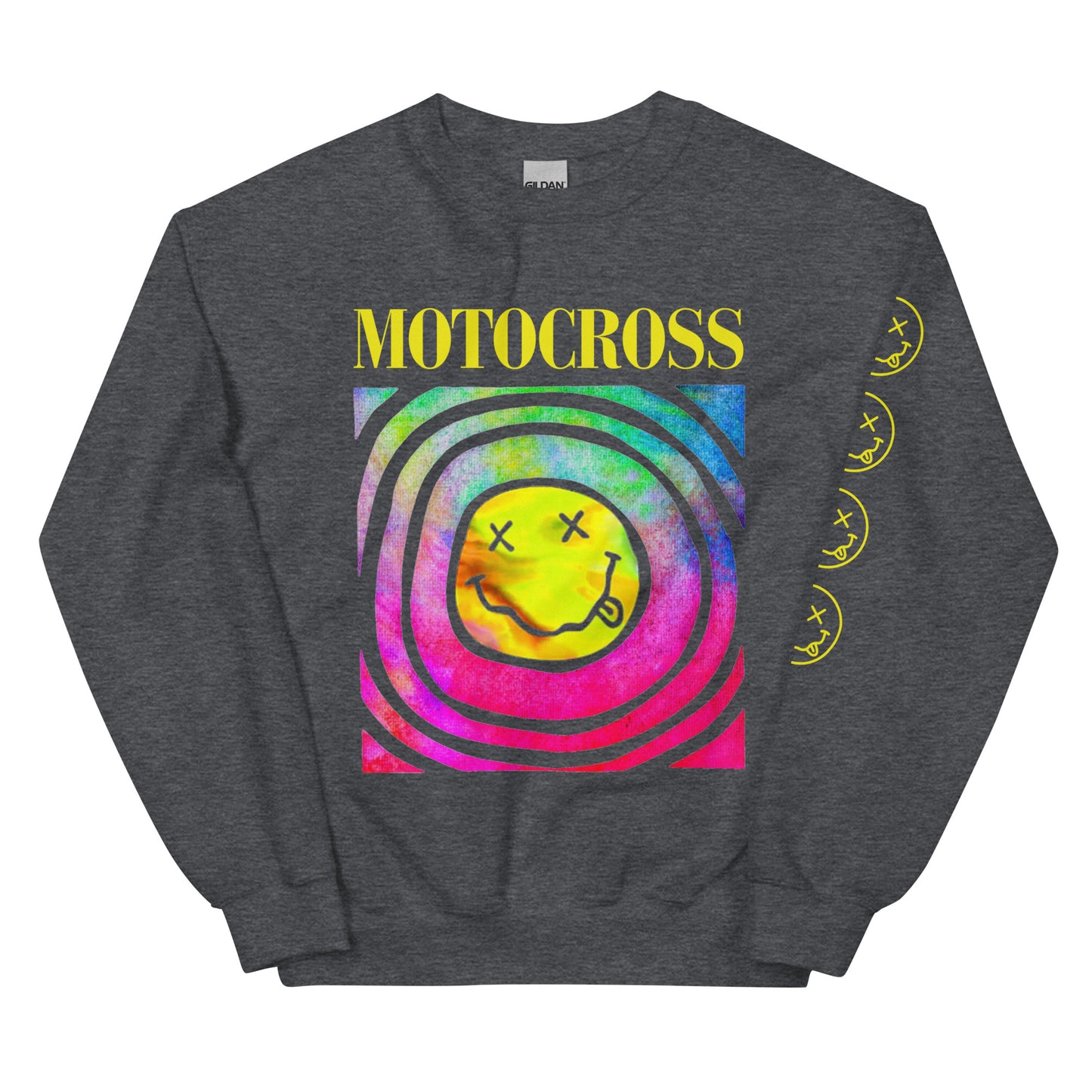 Motocross Crewneck Sweatshirt