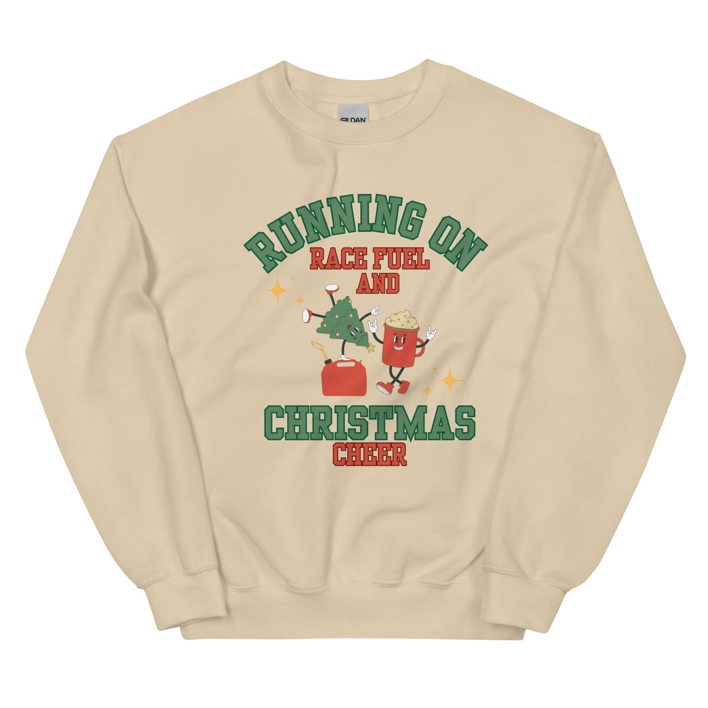 Race Fuel and Christmas Cheer Crewneck