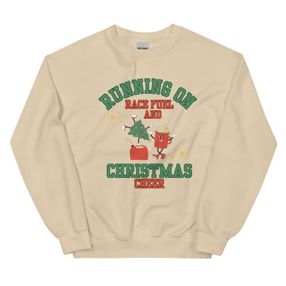 Race Fuel and Christmas Cheer Crewneck