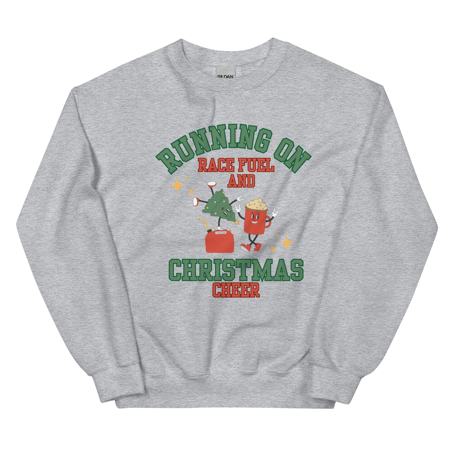 Race Fuel and Christmas Cheer Crewneck