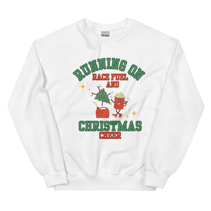 Race Fuel and Christmas Cheer Crewneck