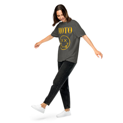 Moto Smiley Tee