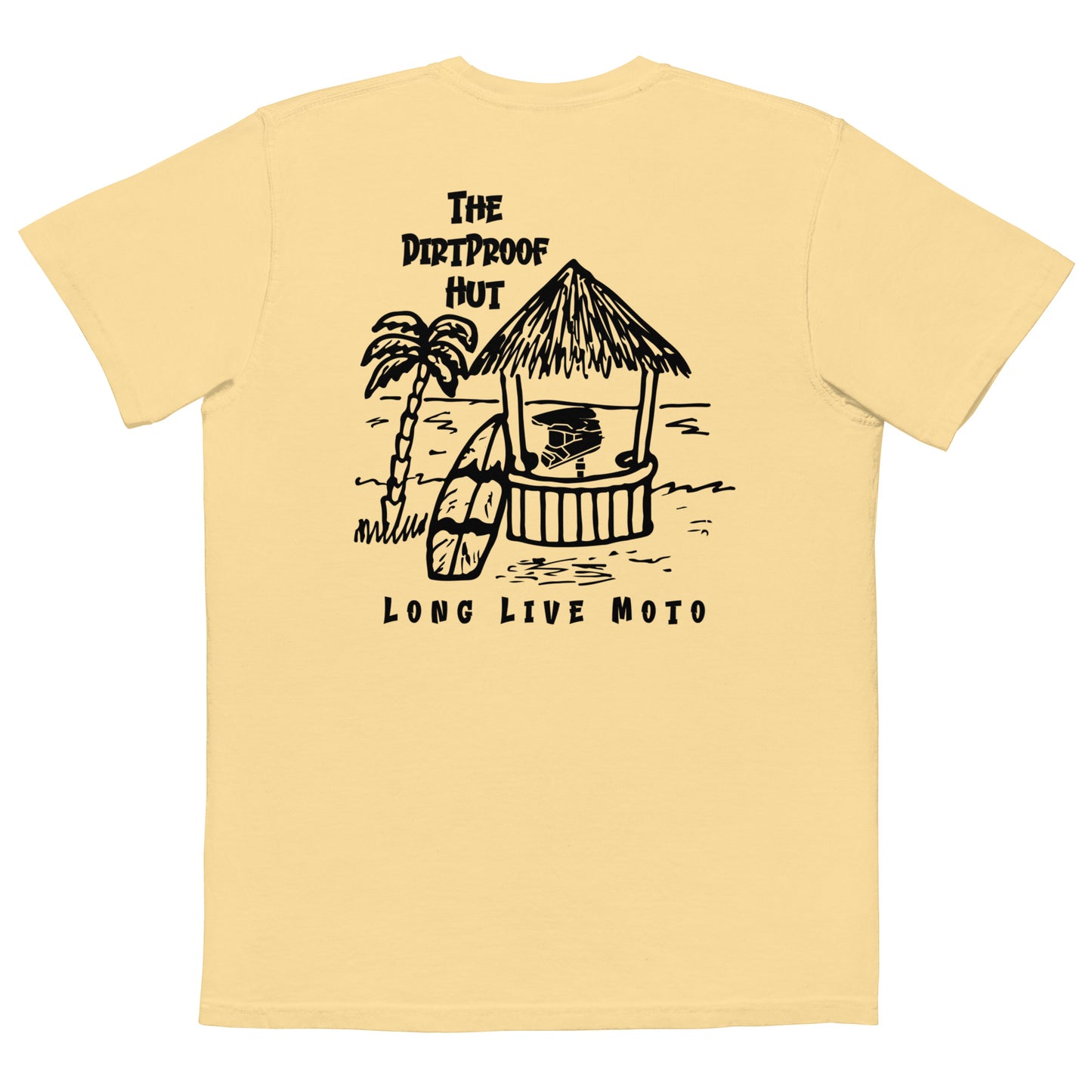 The DirtProof Hut Pocket Tee