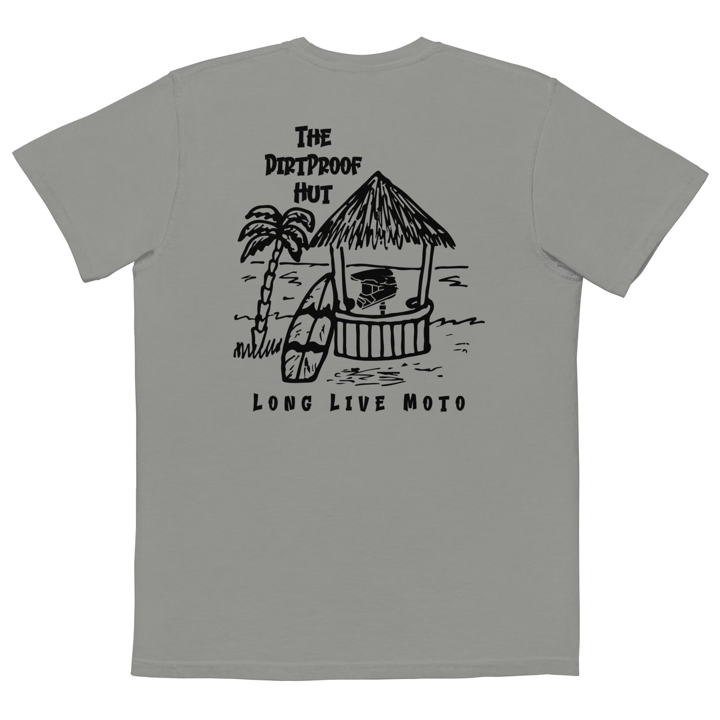 The DirtProof Hut Pocket Tee