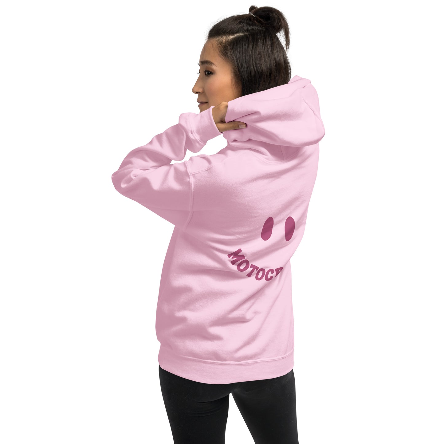 Pink Smiley Hoodie