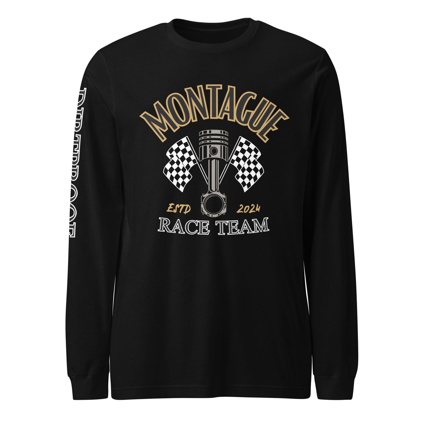 Custom Race Team Long Sleeve Tee