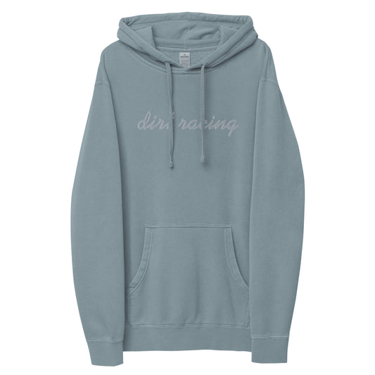 Dirt Racing Pigment-Dyed Embroidered Hoodie