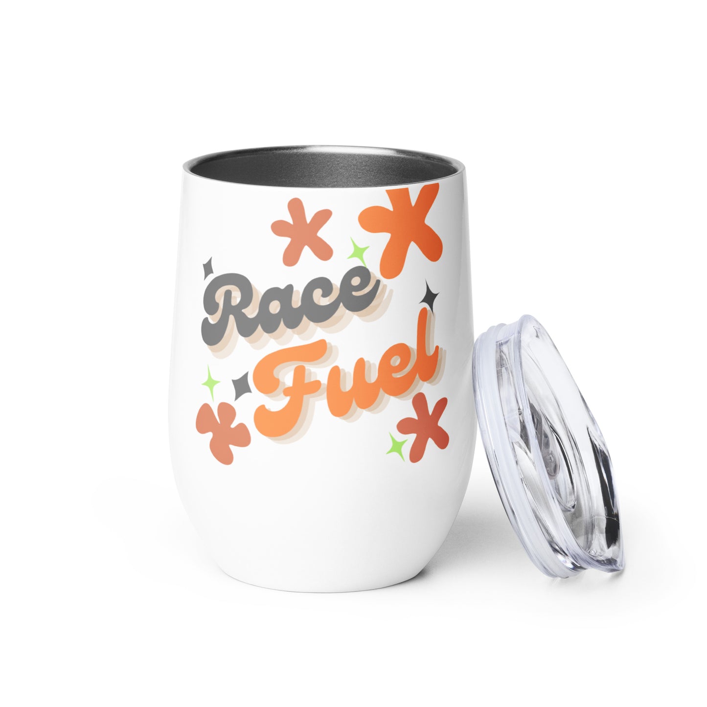 Race Fuel Wine Tumbler