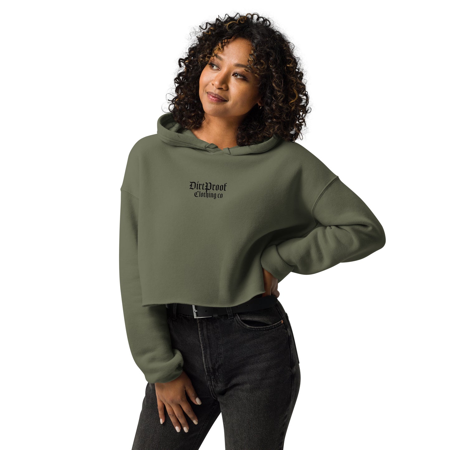 Crop Moto Mom Hoodie