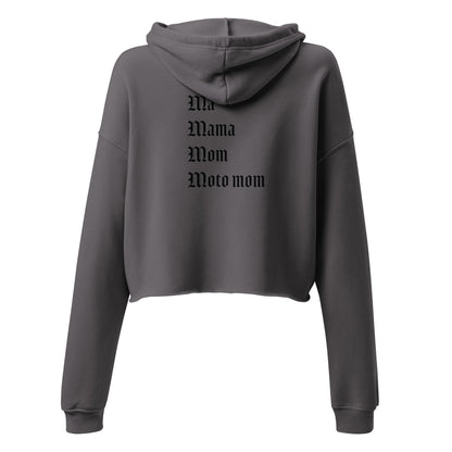 Crop Moto Mom Hoodie