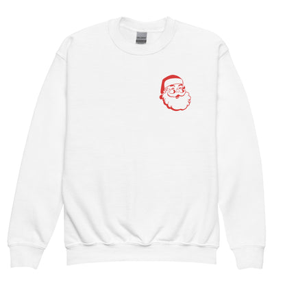 Kids Santa Motocross Crewneck