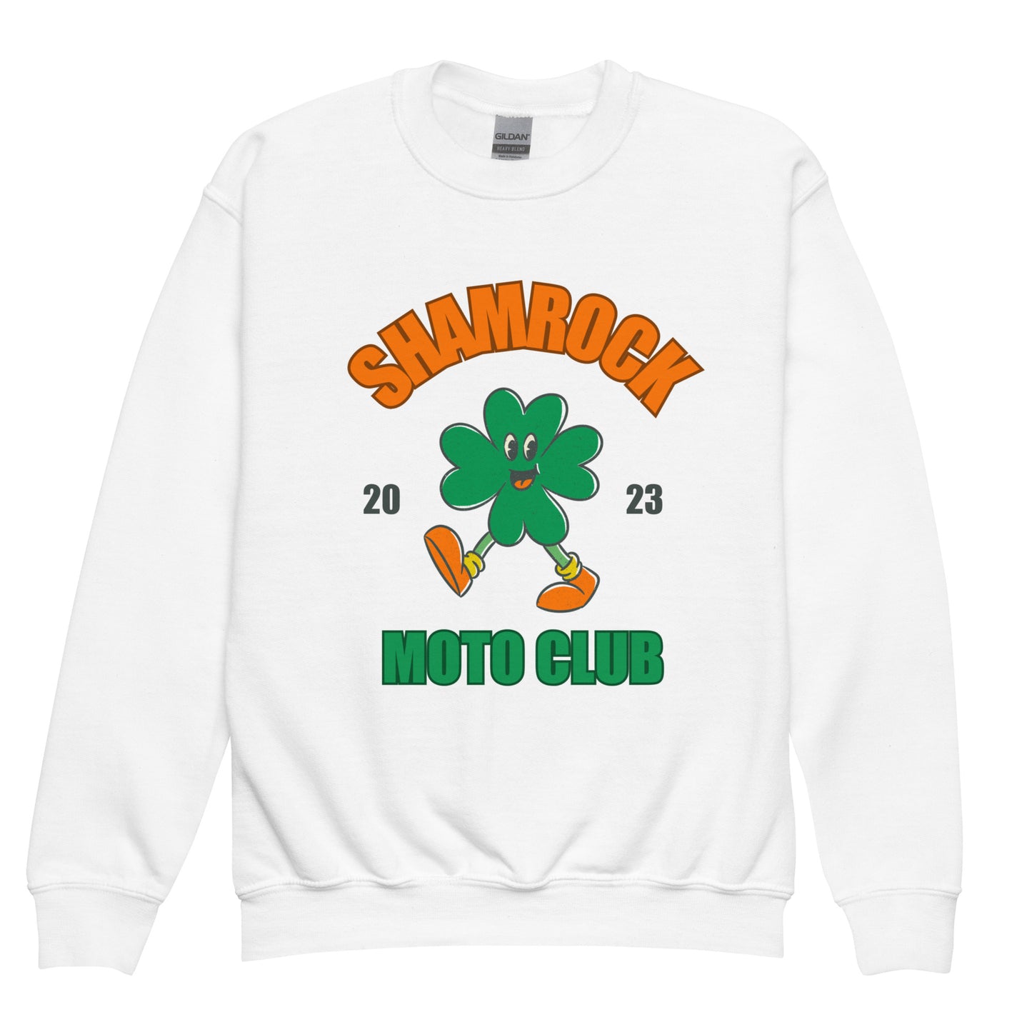 Shamrock Moto Club Kids crewneck