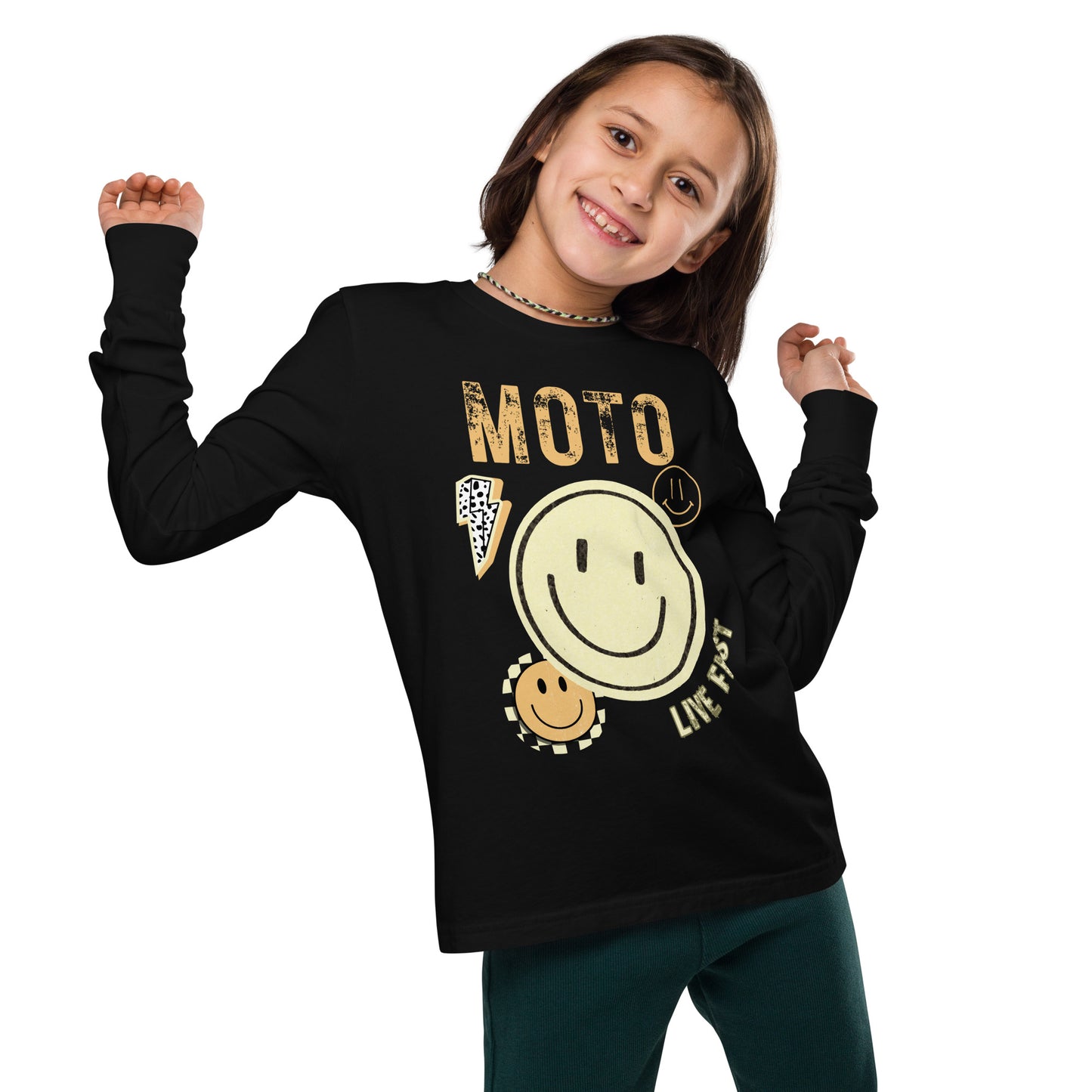 MOTO Kids Long Sleeve Tee