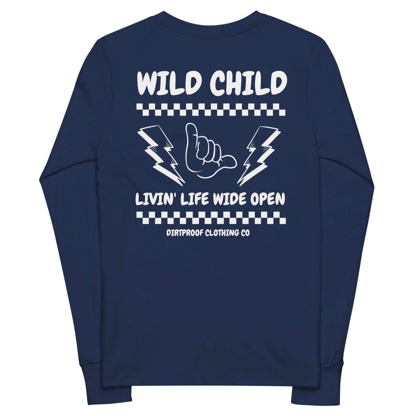 Life Wide Open Long Sleeve Kids Tee