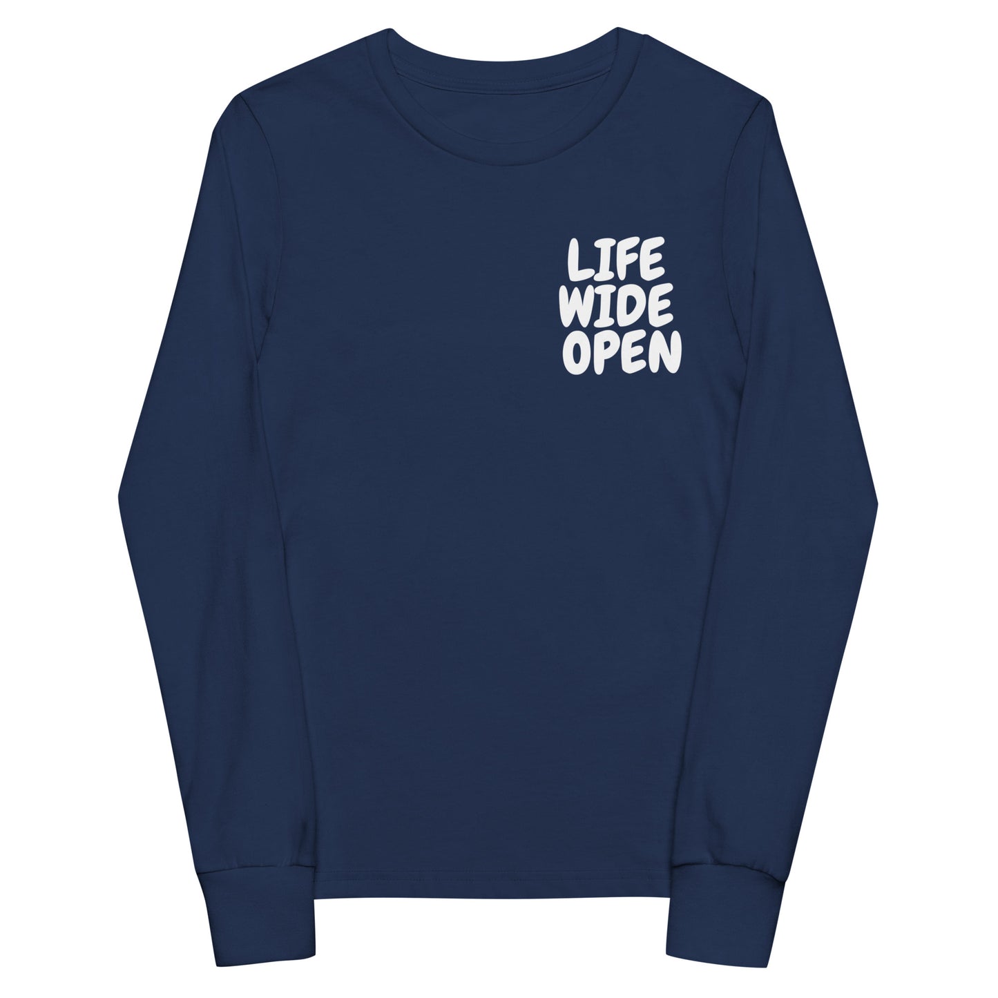 Life Wide Open Long Sleeve Kids Tee